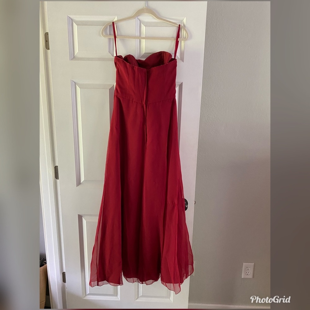 Formal strapless maxi dress - Picture 2 of 4